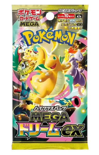 Mega Dream Ex Booster Pack (Öppnas Live)